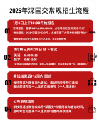 2025年深圳國(guó)際交流書院常規(guī)招生簡(jiǎn)章發(fā)布